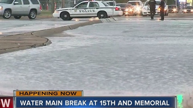 Watermain Break Closes Memorial From 15th to 21st