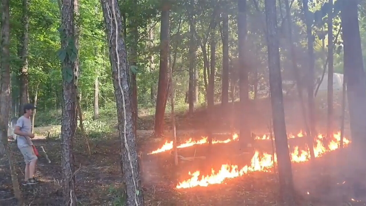 Camp on Fire! Why is there an Empty Fire Hydrant in the Woods?