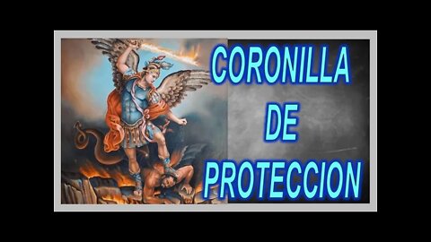 CORONILLA DE PROTECCION Y SANTO ROSARIO