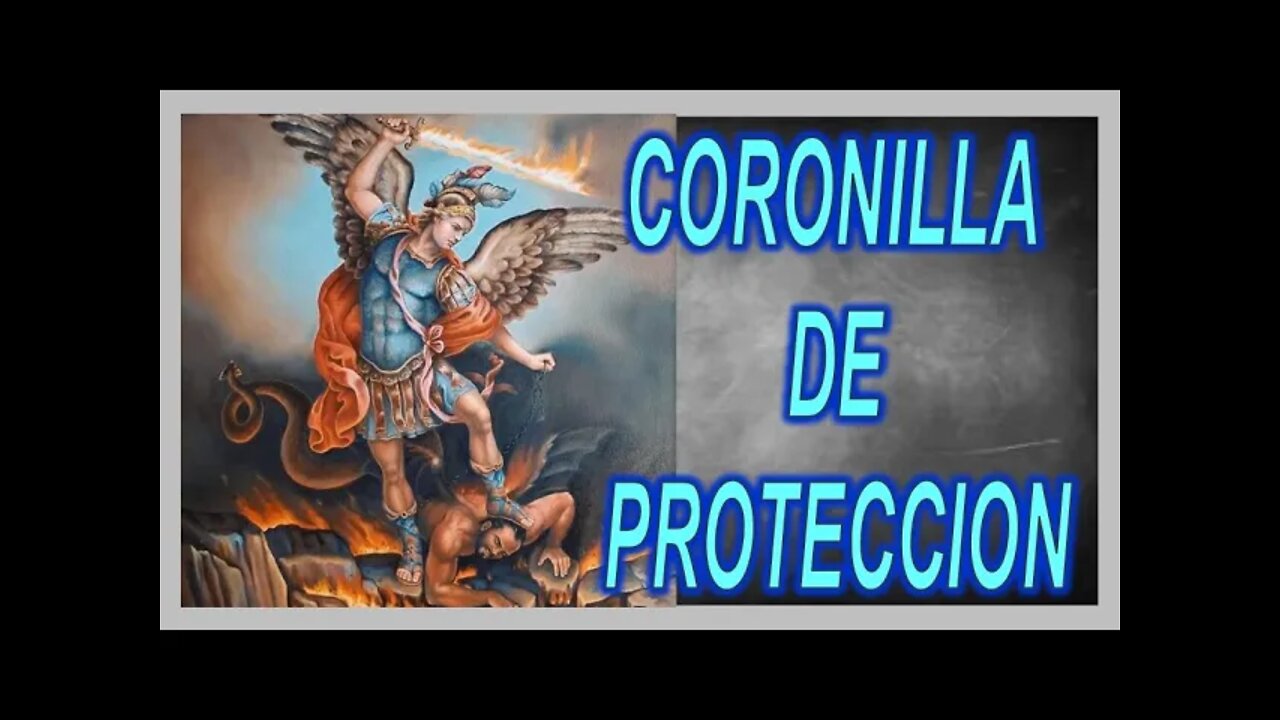 CORONILLA DE PROTECCION Y SANTO ROSARIO