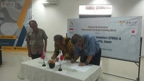 ITERA dan Ehime University Jepang Jalin Kerja sama