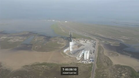 Starship first orbital flight test