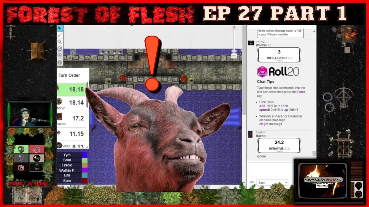 Forest of Flesh Episode 27 (Part 1) | The G.O.A.T. | DnD5e