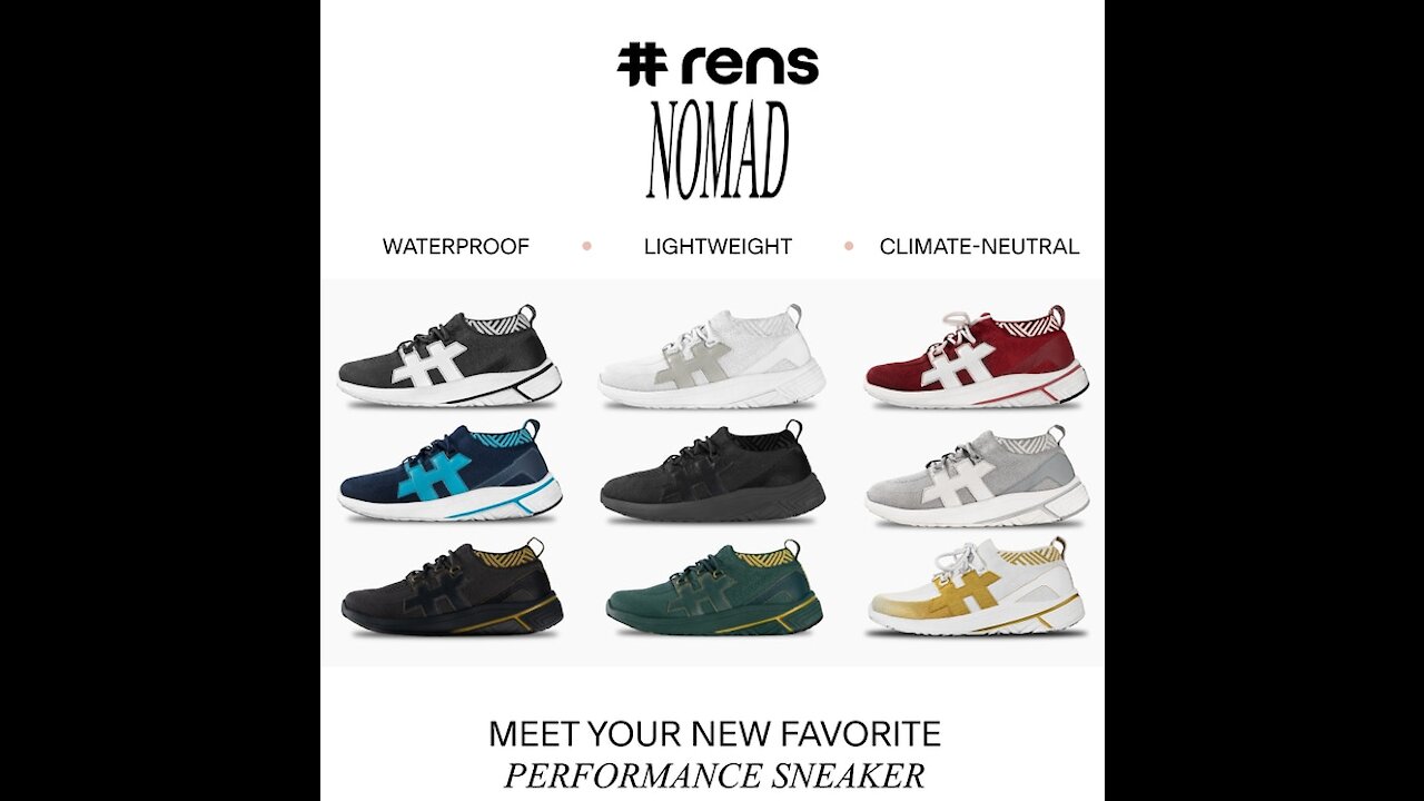 Rens NOMAD || The All-in-1 Waterproof Coffee Shoe