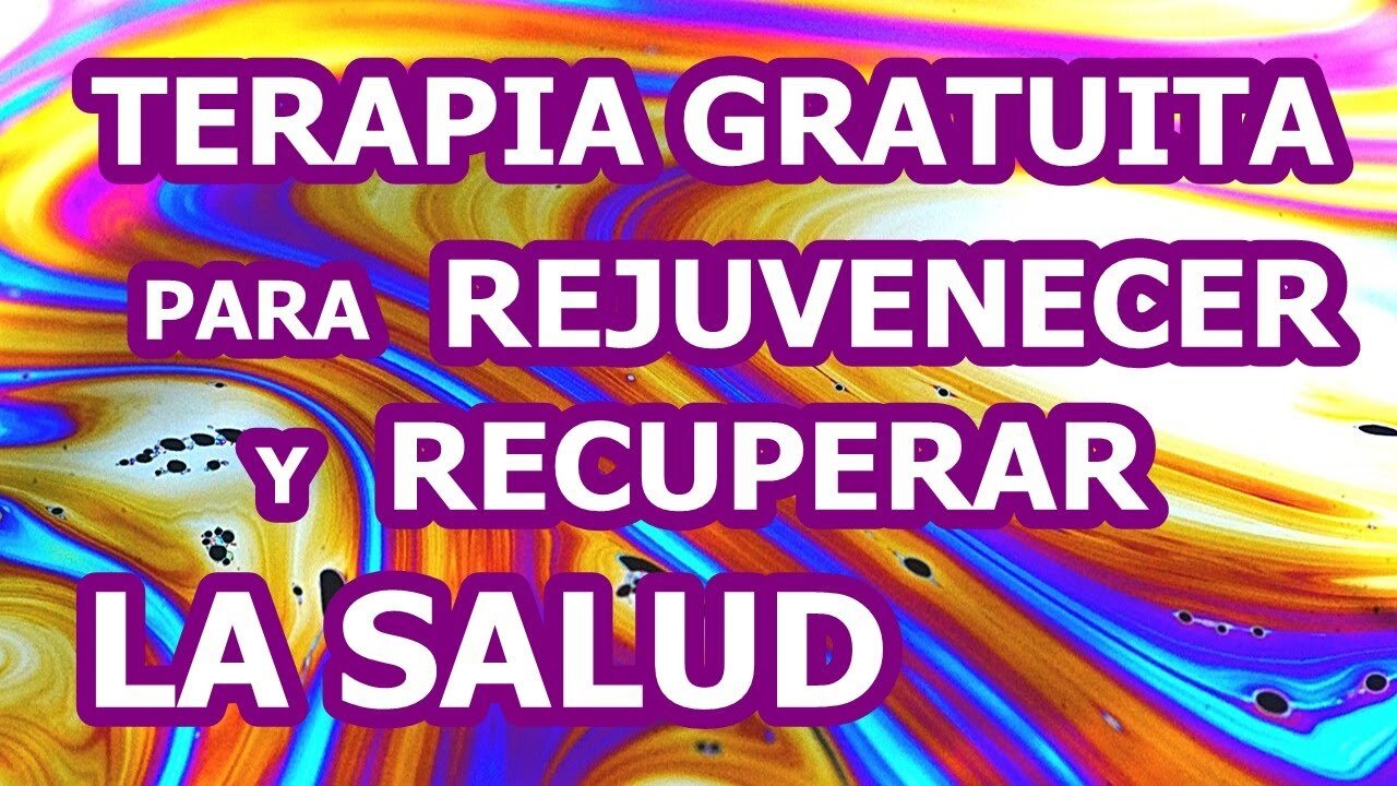 NUEVA TERAPIA LUMÍNICA PARA REJUVENECER Y RESTABLECER LA SALUD, ÚSALA DE FORMA GRATUITA