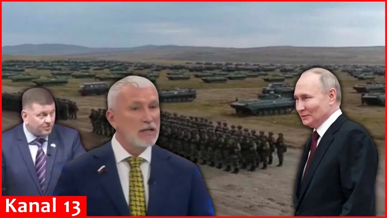 A Russian MP and state television acknowledged the weakness of Putin's army