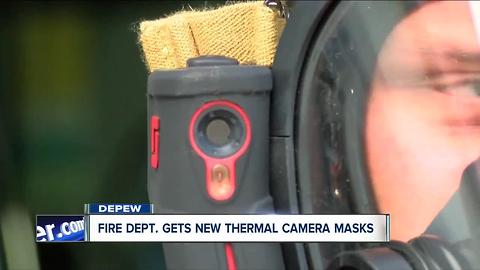 Depew Volunteer Fire Department gets new high-tech masks