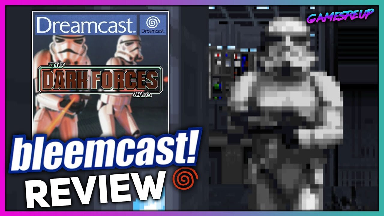 STAR WARS DARK FORCES FOR SEGA DREAMCAST | BLEEM | DOWNLOAD LINK INCLUDED