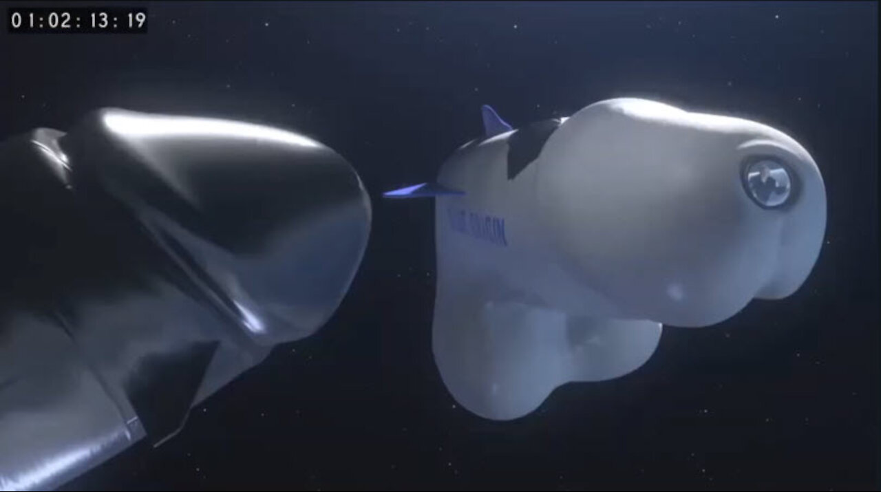 Jon Stewart mocks Bezos´ space journey focusing on his penis-shaped New Shepard rocket