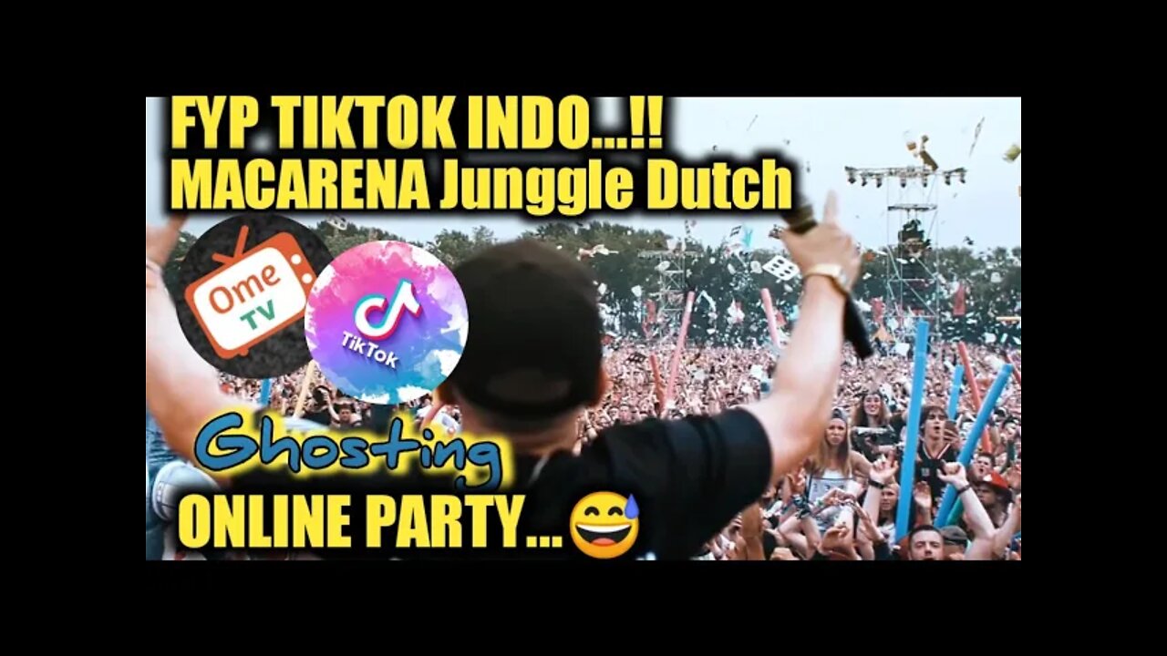 Ome Tv DJ TikTok Ghosting Reaksi Bule Ome Dengar DJ. MACARENA Junggle Dutch