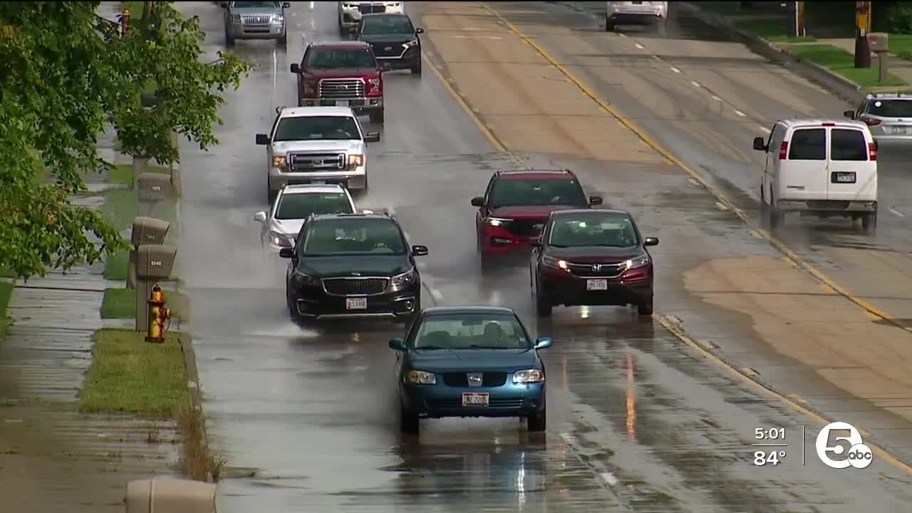 Power surge causes multiple water main breaks in Parma, delaying traffic on some streets