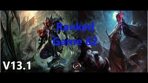 Ranked Game 62 Zed Vs Yone Mid League Of Legends V13.1