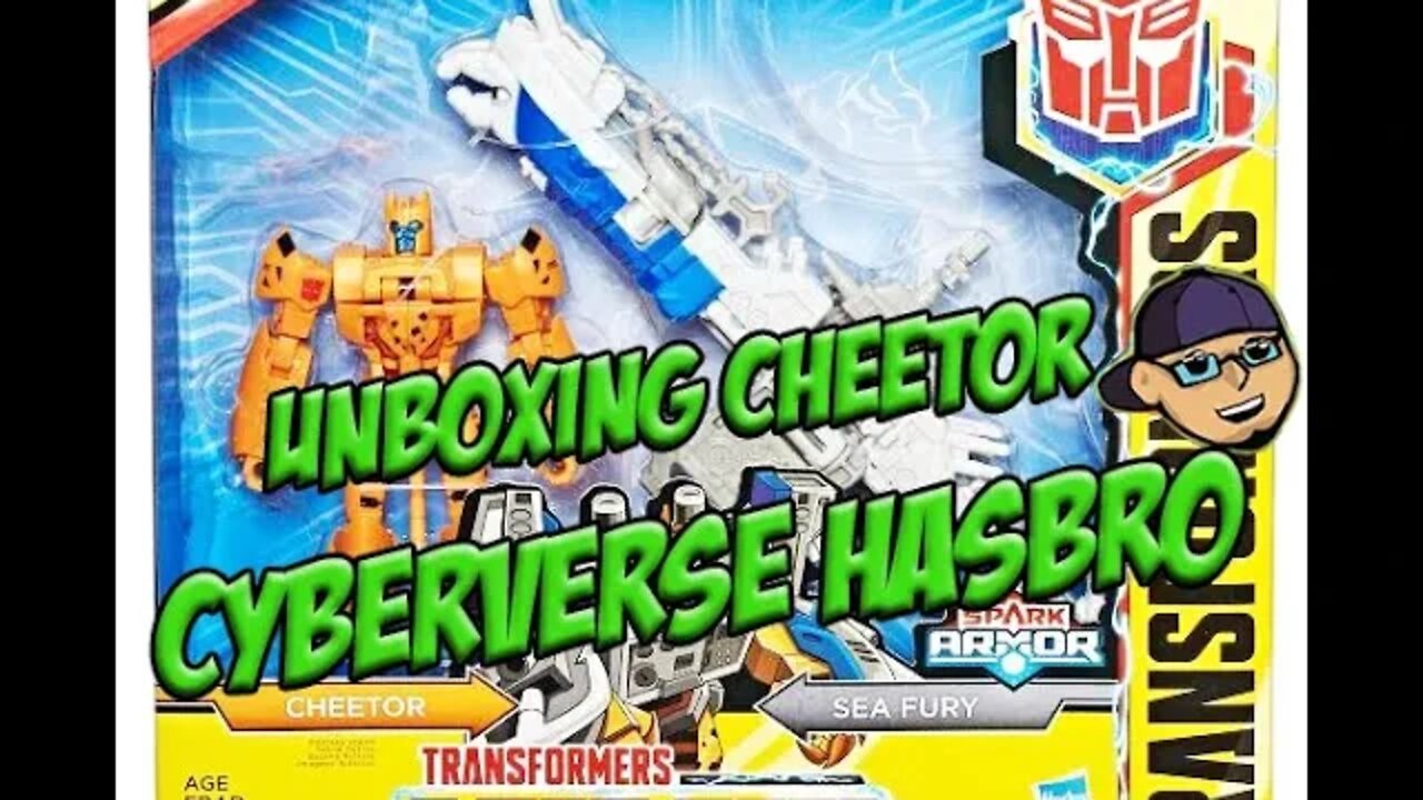 Transformers Cyberverse Cheetor Hasbro Unboxing