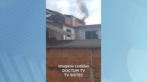 Incêndio Caratinga: apartamento na região central pega fogo e morador fica ferido no domingo