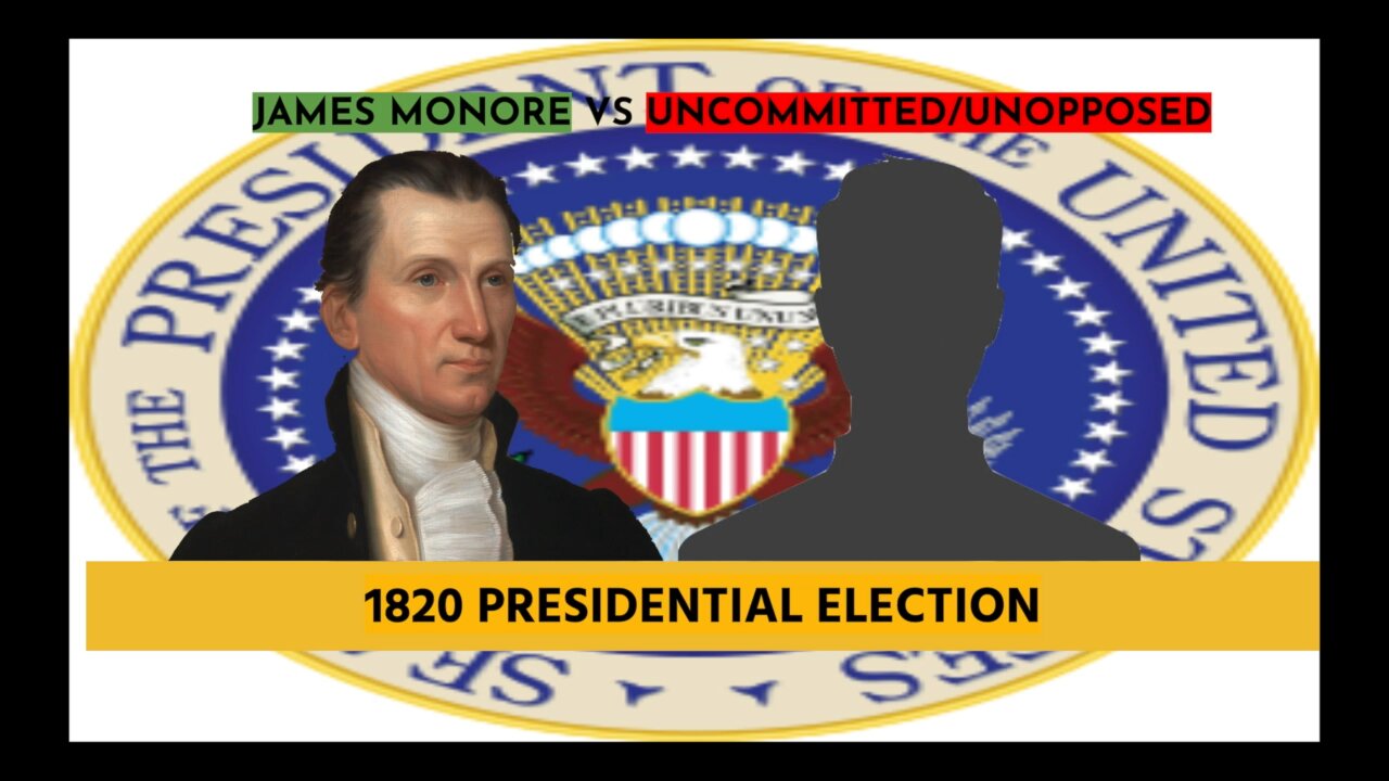 Custom CNN Election Night | 1820 James Monroe vs Uncommitted