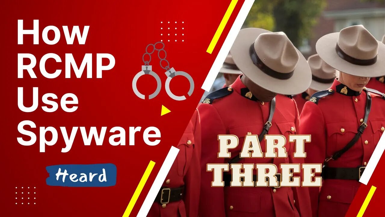 How RCMP use Pegasus like Spyware on Alleged Criminals - Part 3 - #ETHI Committee 32 Highlights