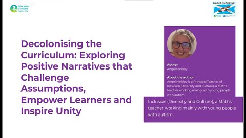 Building racial literacy educator works with autistic kids..