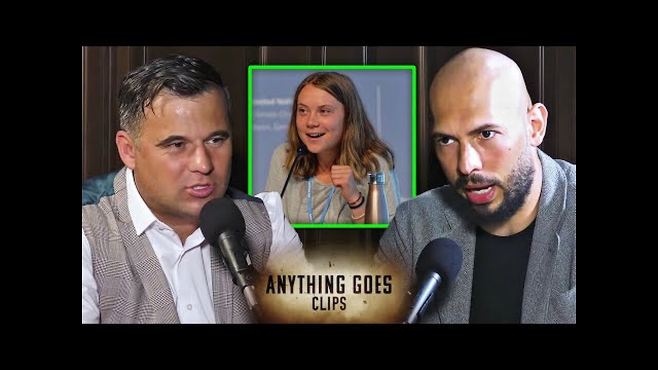 Andrew Tate proves Greta Thunberg is a Paid Agent