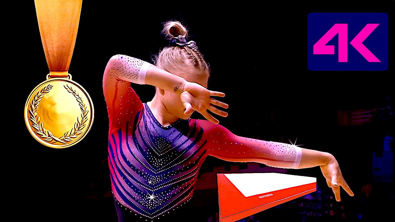 Jade CAREY🇺🇸🥉Floor Event Final 2022 Liverpool Worlds (NBC.4K)