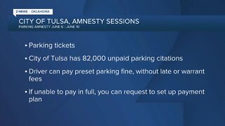 City of Tulsa offering ticket amnesty