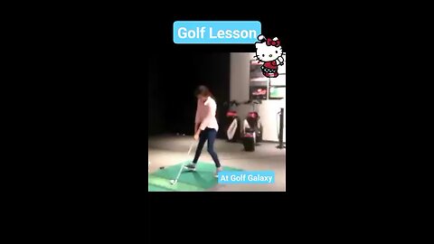 Golf lesson