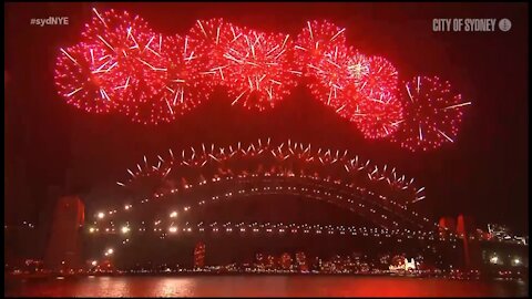 New Year's Eve 2022 Fireworks in Sydney, Australia