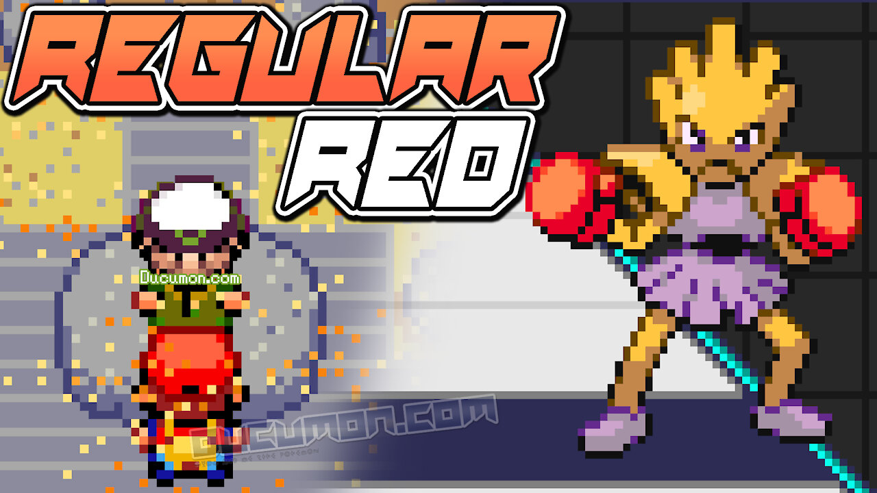 Pokemon Regular Red - A New difficulty Hack ROM, New QoL with Better AI, PSS System, Fairy Type....