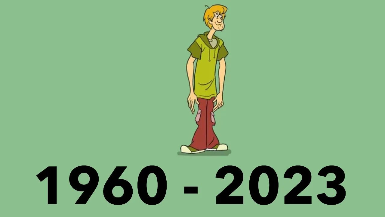 Evolução do personagem Salsicha (1960-2023)