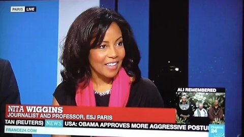 GOOD COPS ONLY AT GAME WITH NITA WIGGINS NATIONAL REPORTER SPEAKING ON POLICE BRUTALITY