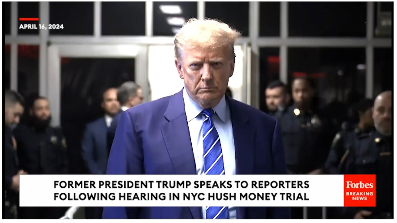 BREAKING NEWS: Trump Says He's Going To Bodega In Harlem After Hush Money Trial Hearing, Slams Judge