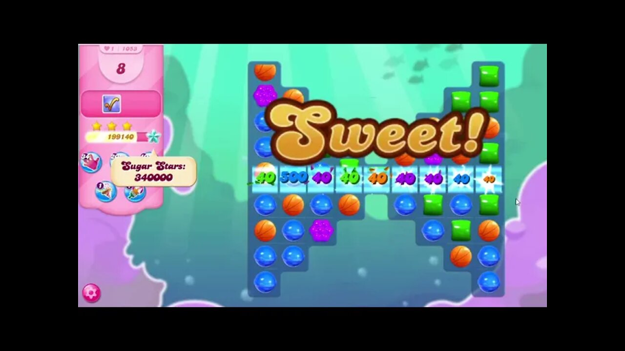 Candy Crush Saga Level 1053