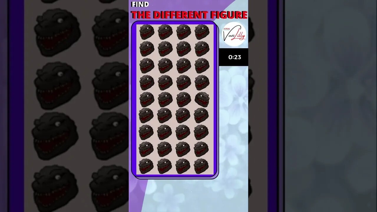 FIND THE DIFFERENT FIGURE | CHALLENGE # O18