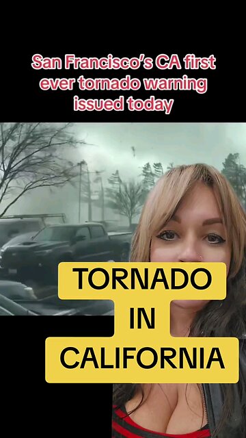 TORNADO IN CALIFORNIA #tornado #twister #weather #santacruzcounty #scottsvalley