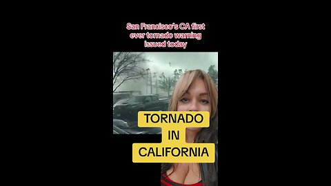 TORNADO IN CALIFORNIA #tornado #twister #weather #santacruzcounty #scottsvalley