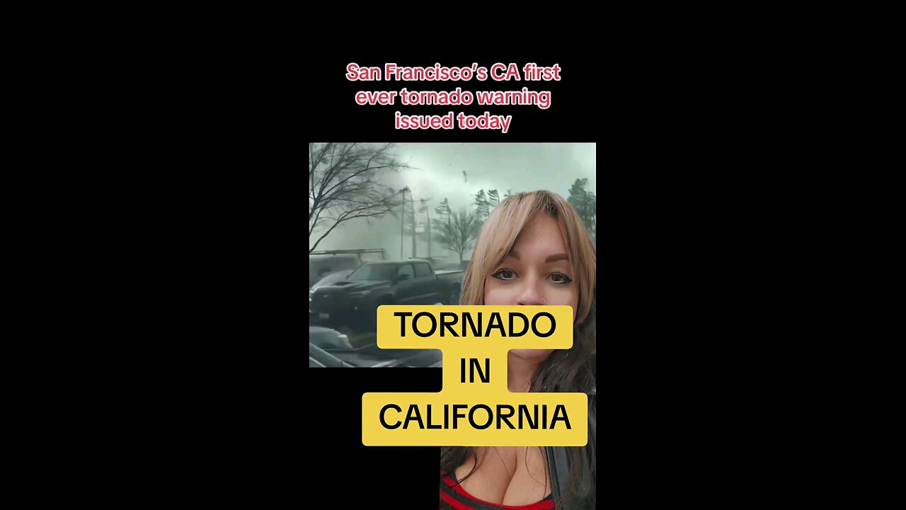 TORNADO IN CALIFORNIA #tornado #twister #weather #santacruzcounty #scottsvalley