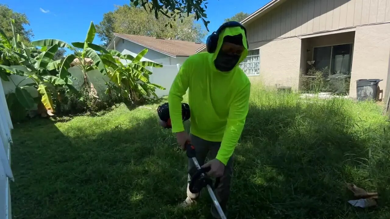 Lawn mowing for poor immigrant family land o lakes florida