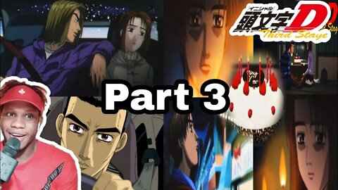Initial D Third Stage Movie (Part 3) Reaction 頭文字Dサードステージムービー