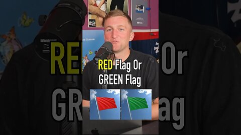 RED FLAG or GREEN FLAG?! 🚩What Do You Think?! #shorts #dating #redflag #relationship #girlfriend