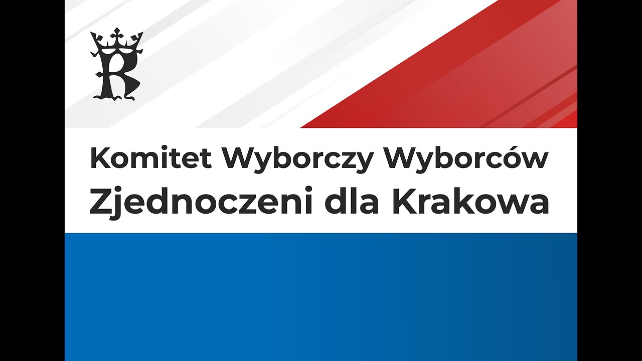 5.04.2024 r. - #AdamHareńczyk - Kandydat na Prezydenta miasta #Kraków i KWW #Zjednoczeni dla Krakowa