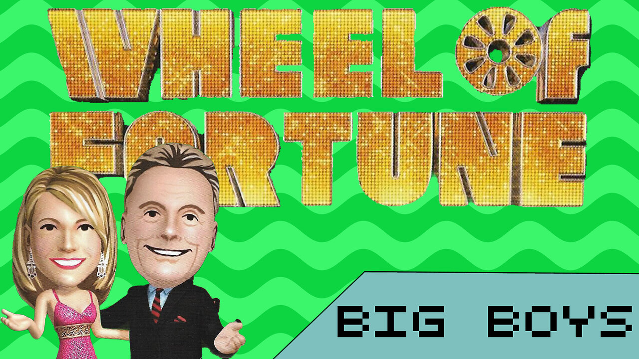 BIG BOYS GO BANKRUPT | Wheel Of Fortune | Wii Game