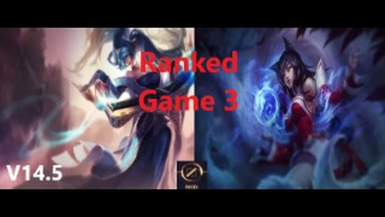 Ranked Game 3 Sona Vs Ahri Mid League Of Legends V14.5