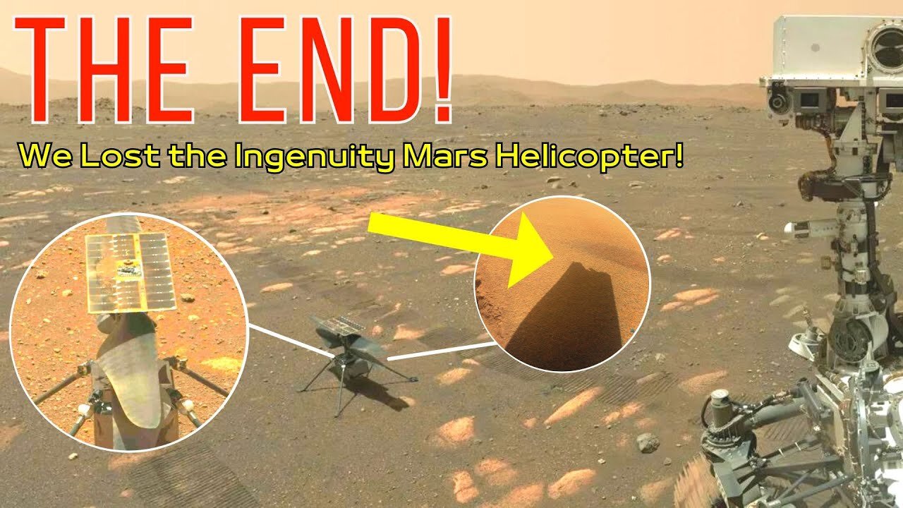 The Lost and Found Journey of the Ingenuity Mars Helicopter