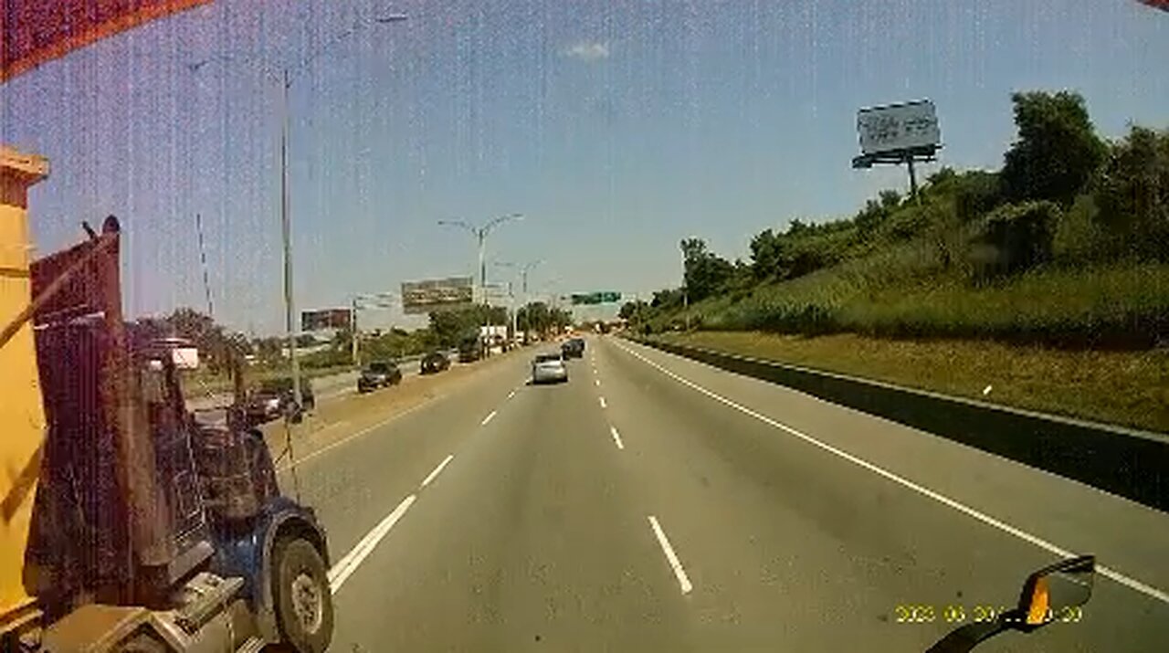 Reckless Truck Driver In Quebec