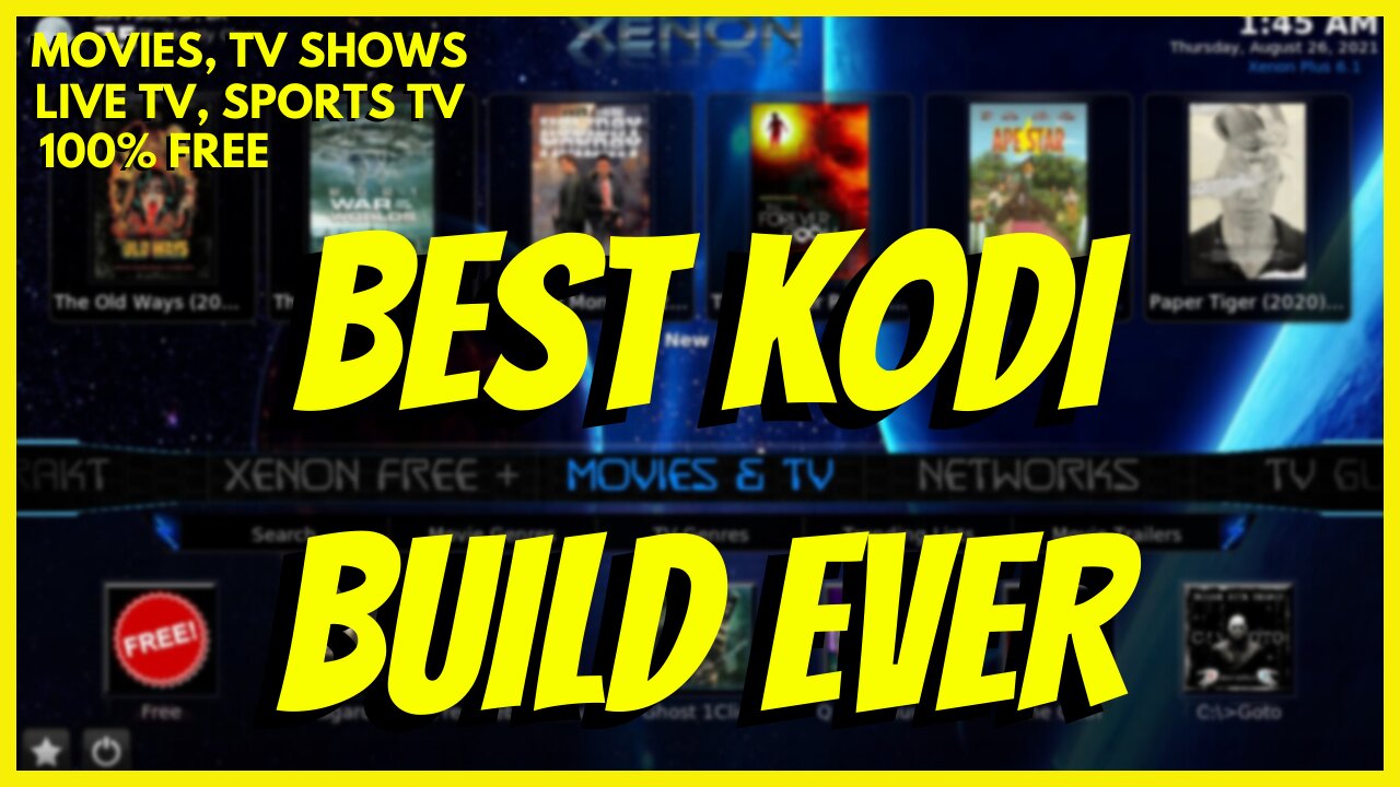 BEST KODI 20 BUILD 2023 🔥 BEST KODI 19.5 MATRIX BUILD 🔥