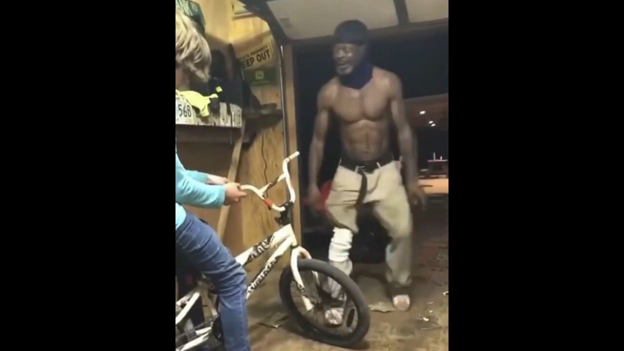 This Kid Just Wanted To Ride His Bike, Got A Crackhead Freakshow Instead