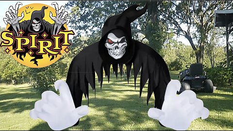Jack the Reaper inflatable archway unboxing! - Spirit Halloween