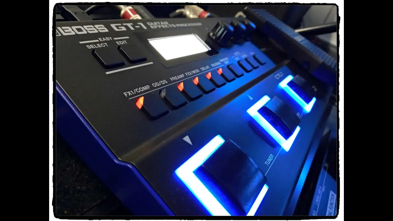 Boss GT-1 Dica para mudar o FX no mesmo patch