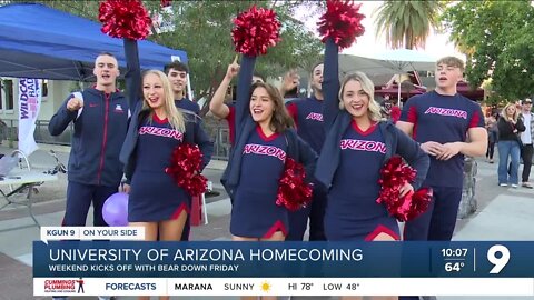 University of Arizona kicks off Homecoming