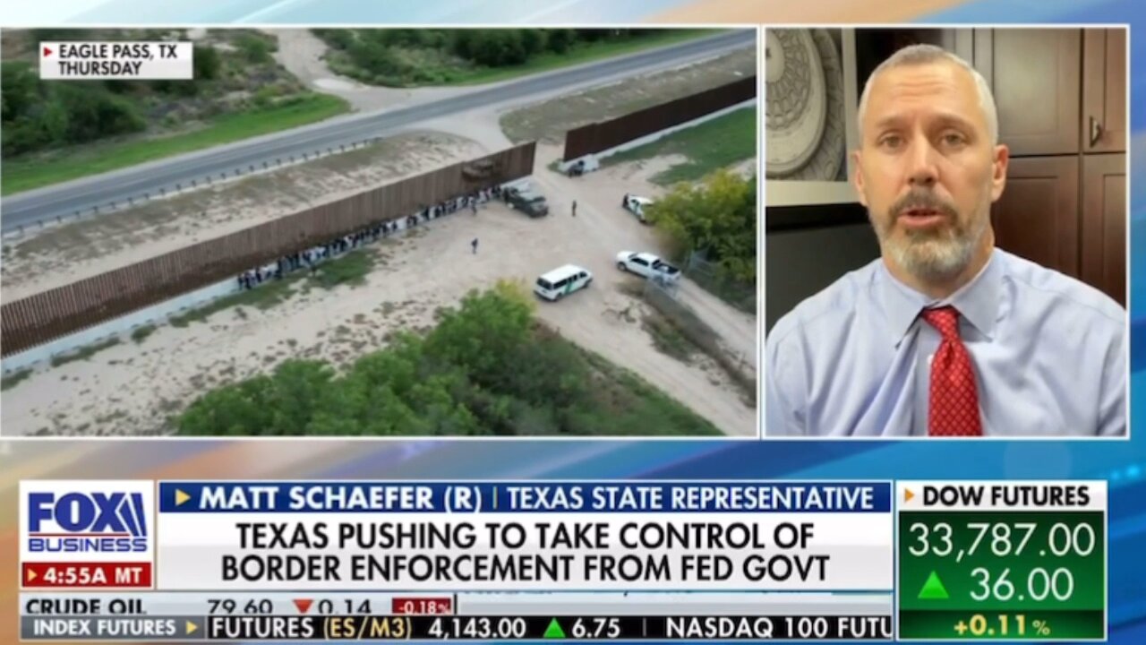 MORNINGS WITH MARIA-4/11/23-MATT SCHAEFER (R) I TEXAS STATE REP- TX BORDER ENFORCEMENT FROM FED GOVT