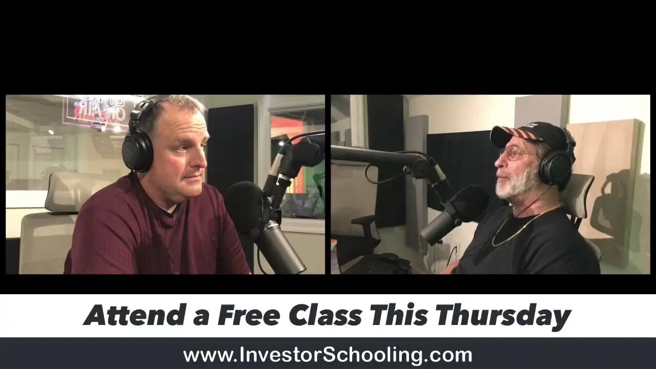 Investor Schooling Live with Special Guest Paul Marturano! (6-11-22)